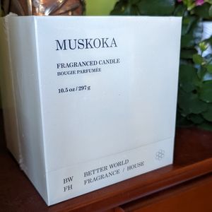 Drake Better World Fragrance House Muskoka Candle NEW